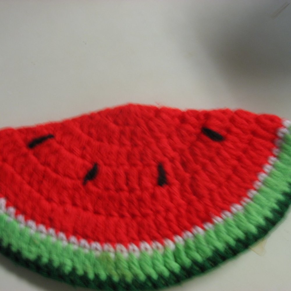 VINTAGE  HOT PAD  WATERMELON
